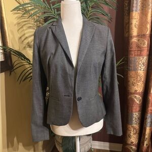 Ann Taylor Women's Gray Blazer